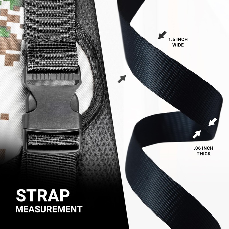 Strapworks Lightweight Polypropylene Webbing - Poly Strapping for Outdoor DIY