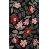 Loloi Rifle Paper Co Minnie Black/Multi 2'-3" x 3'-9" Accent