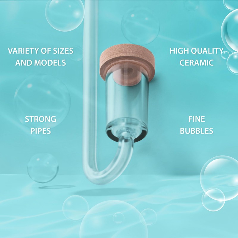 Aquario Neo CO2 Aquarium Diffuser - CO2 Diffuser Aquarium Kit,