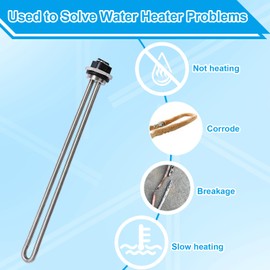 Dgqtrx Dgqtrx 2pcs 4500W Water Heater Element Compatible with AO Smith Water HeaterReplaces 100108283100108281,100108284,9000092015,9000092045