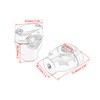 2'' Rise 1" Motorcycle Handlebar Riser Clamp Mount For Harley