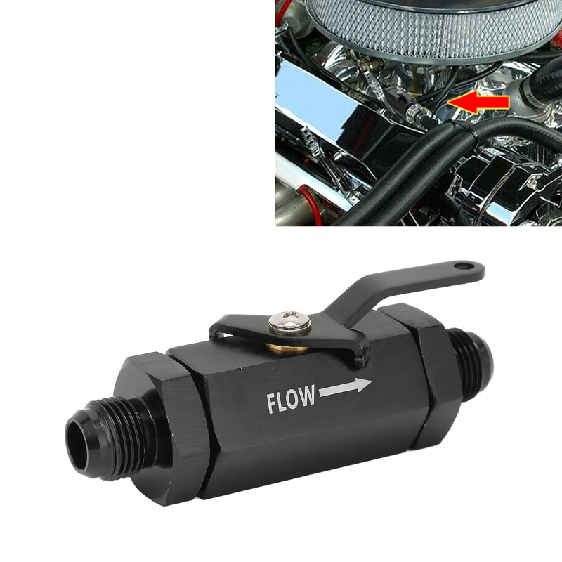 Aluminium Alloy Shut Off Valve Check Valve Fuel Fitting Automobile