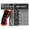 RHYNO(ライノ) エルボースリーブ 7mm 肘サポーター ネオプレーン 両肘 ペア Elbow Sleeve 2枚組