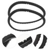 Operitacx 2Pcs Toilet Stool Liners Fixing Ring Durable Accessories for