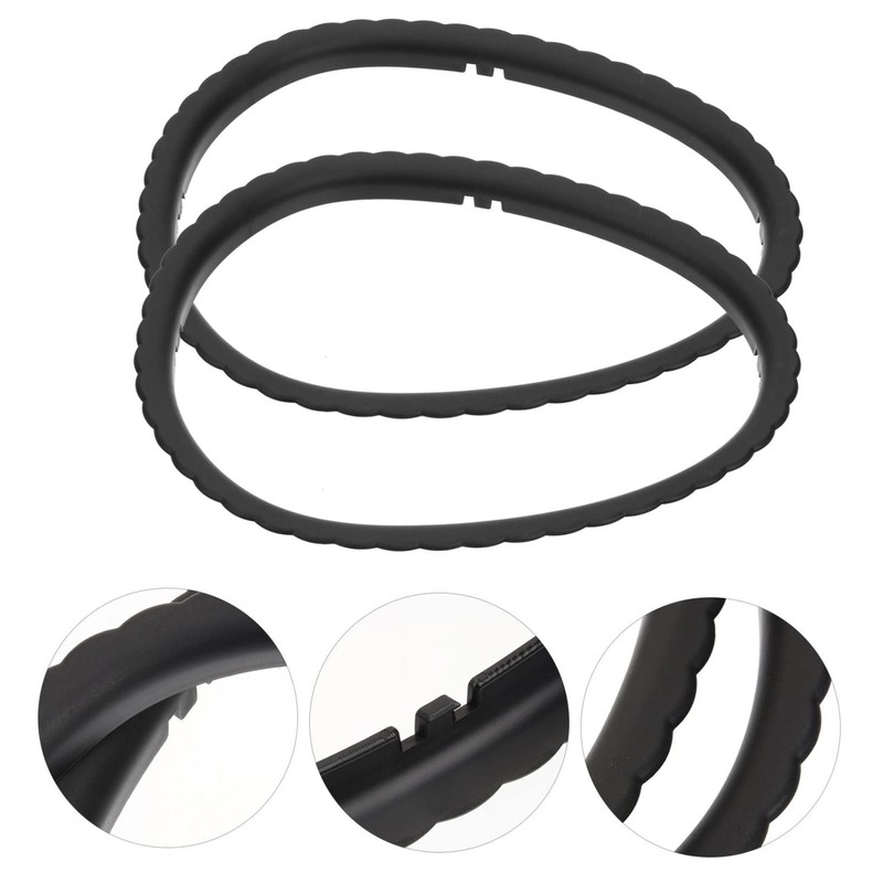 Operitacx 2Pcs Toilet Stool Liners Fixing Ring Durable Accessories for
