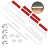 Litever Extra Add-on LED Light Strip Bars 12VDC with Mounting