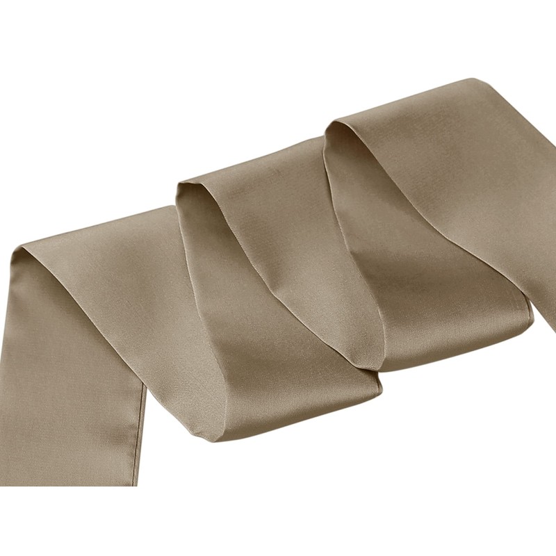 Allegra K Women's Scarf, Solid, Long, OL, Fashion,, dark khaki