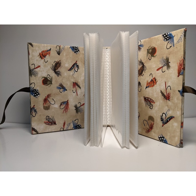 Fishing Photo Album- Holds 100 4x6 Photos - Handmade