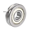 sourcing map V6000ZZ V-Groove Shaped Bearing 10x30x8mm Double Metal Shielded