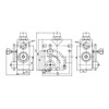 Hydraulic Adjustable Variable Flow Control Valve 0-30 GPM Hydraulic Directional