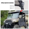 Front Upper Roof Windshield Pro-fit Cage 50-52 inch Curved Light