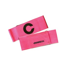 Kwik Goal Captain "C" Arm Band, Pink