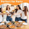 Otoolling 3 Pcs Deep Stainless Steel Pie Pan Set -