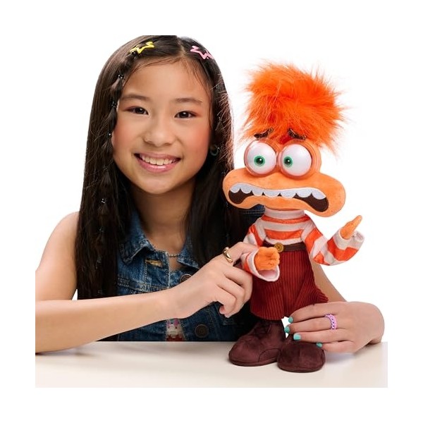 Inside Out 2 Shaking With Anxiety Feature Plush, Kids Toys