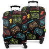 Subvise Video Game Luggage Covers for Game Lover,Suitcase Cover Protector