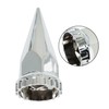 GXYWADY Front Hub Cover Set Chrome Wheel Cover with 33mm