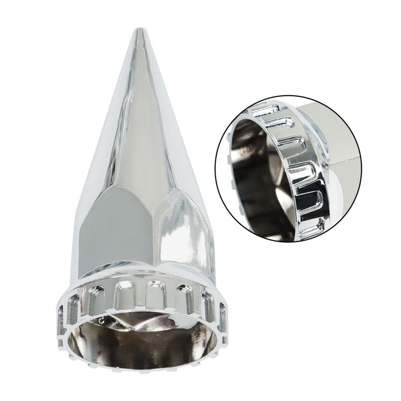 GXYWADY Front Hub Cover Set Chrome Wheel Cover with 33mm