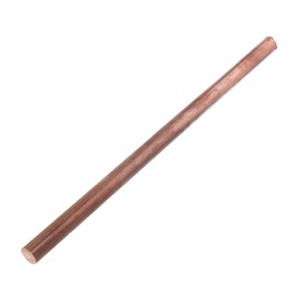 Ciieeo Copper Dowsing Rod Diameter Pure Copper Rod for DIY Projects Gardening Resistant High Conductivity for Crafting Thermal Equipment
