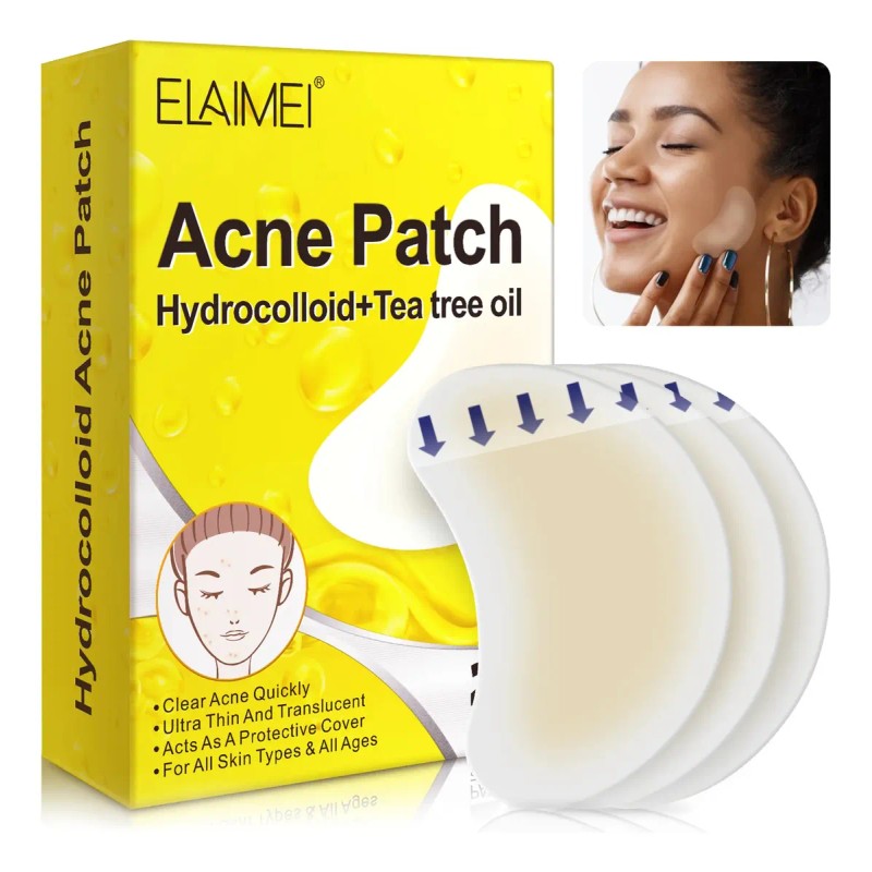 Parches Adesivos Combate El Acne Con Tecnologia Hodrocoloide Todo Tipo
