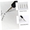 SHOWERORO Ergonomic Drawing Pen Holder Calligraphy Nibs Replacement Set for
