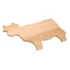 EVERYJOY Beech Wood Chopping Board (Cow, 29 x 20 x