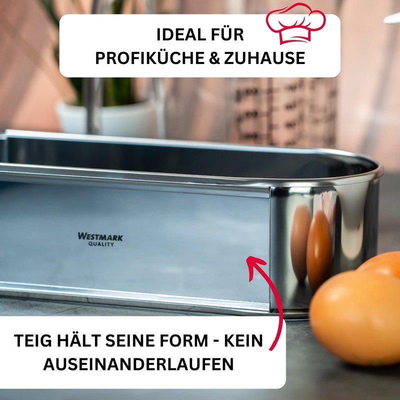 Back/Stollenform ausziehbar