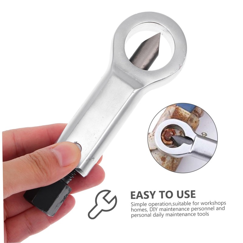 Angoily 2pcs Nut Extractor Rust Nut Splitters Separators Heavy-duty Tools