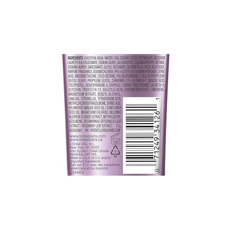 L'Oréal Paris EverPure - Shampoo para dar volumen sin sulfato