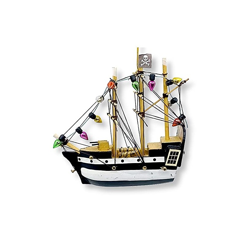 Pirate Ship Ornament Christmas Tree Decoration