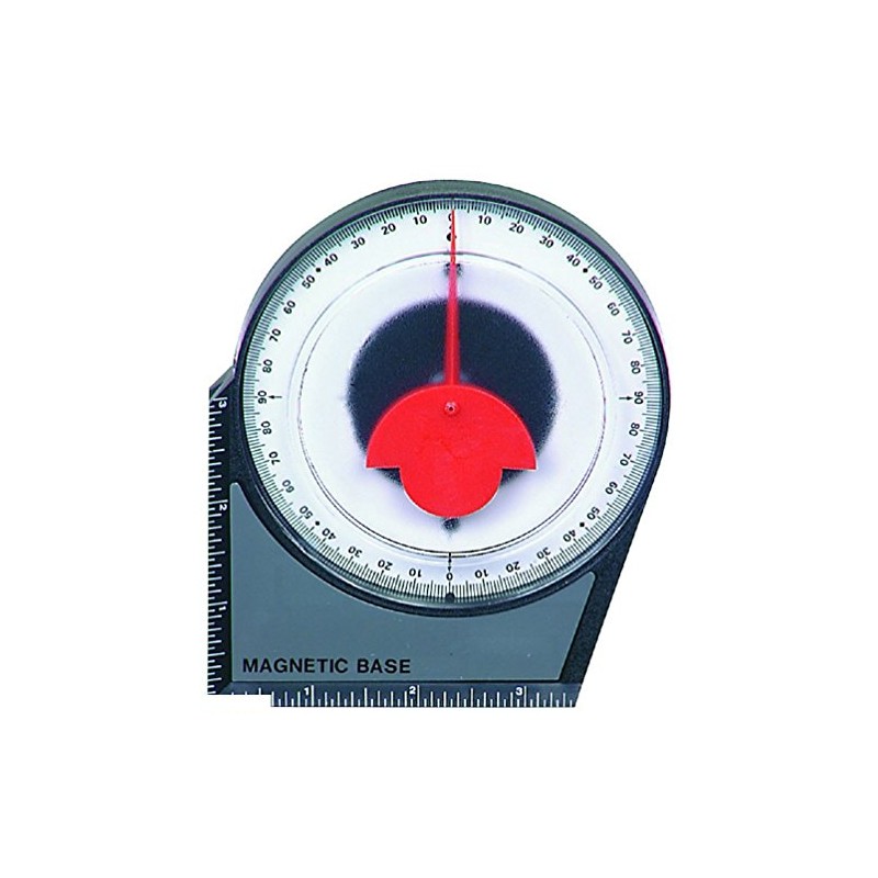 Dial Gauge Angle Finder Magnetic Protractor