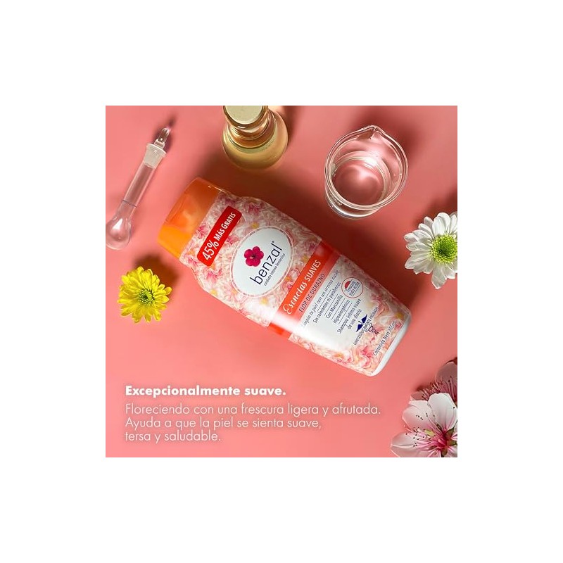 Benzal Wash Jabon Intimo Femenino Durazno Esencias Suaves 355ml