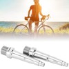 Bike Pedal Spindles Axle Titanium Alloy Bicycle Pedal Axle Replacement