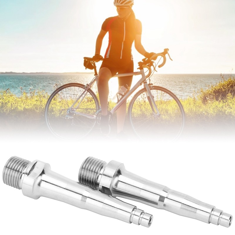 Bike Pedal Spindles Axle Titanium Alloy Bicycle Pedal Axle Replacement