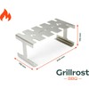Stainless Steel Chicken Drumstick Holder - for 10 Crispy Legs