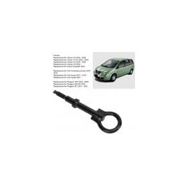 Towing Eye Loop, Tow Hook 674414 Tow Bar Alloy Steel Eyelet Loop Retaining Ring Replacement for C2 C3 C5 C8 Dispatch Jumpy Saxo
