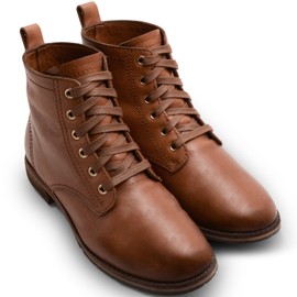 Miscly Flat Waxed Cotton Boot Laces Shoelaces [1 Pair] 1/4″ Wide (Brown, 72" (183 cm))