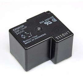 Relay 24vdc SPST G8P-1A4P-24VDC NO 30A, 250VAC, 1 Form A T9AS1D12-24vdc, Compatible with Omron and Potter and Brumfield, Tyco, (RR#79)