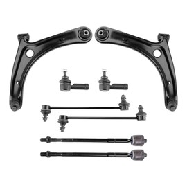 KAC 8Pcs Front Upper Control Arm with Ball Joint Assembly Suspension Kit for Lancer 2008-2017,Outlander 2007-2013 OEM# ES800471 EV800638 K620548 K620549 K80258 Auto Parts