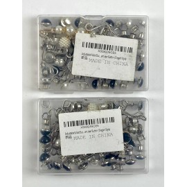 Sdezunx Adjustable Waist Buckle Button Extender Kit 4-Style 48 Pieces Set of 2