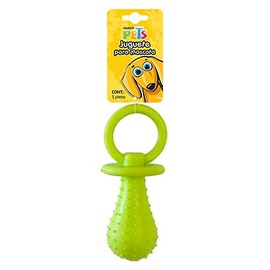 Fancy Pets Juguete Chupón de Caucho para Perros Cachorros y Raza Pequeña 9.5 cm TPR Extra Chico