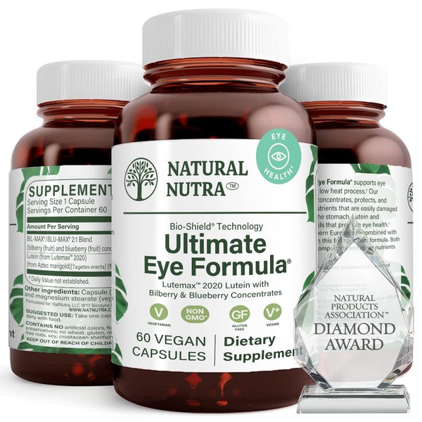 Natural Nutra Ultimate Eye Health Vitamins 60 Capsule (Pack of 2)