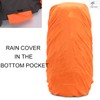 Bseash 60L Hiking Camping Backpack with Rain Cover, Waterproof Large
