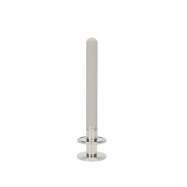 HOMHOK 1.5" Tri-Clamp Stainless Steel Carbonation Stone, 2 Micron Diffusion Stone, 6" Length