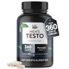 LIFE 360 Mens Testo L-Arginina Maca Negra Roja y Amarilla