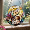 Baby Jesus and The Holy Mother Mary Sun Catcher, 8