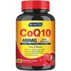 DRFOSTER- CoQ10 400mg SoftGels COQ10 CQ10 Suplemento de Coenzima Q10, Ms PQQ, Omega 3 y Vitamina E, para l                                            