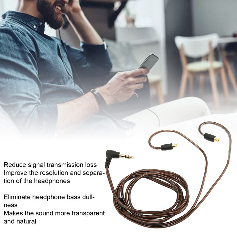 Headphone Replacement Upgrade Cable for ATH CKS1100 E40 E50 E70