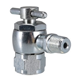 KZU High Pressure Strut Coupler, Aircraft Tool Schrader 556, No Loss Air Chuck for Shock Inflation 1/8 NPT Male Fitting, AV556 Schrader Valve Tool, Couplings to Fill Shocks