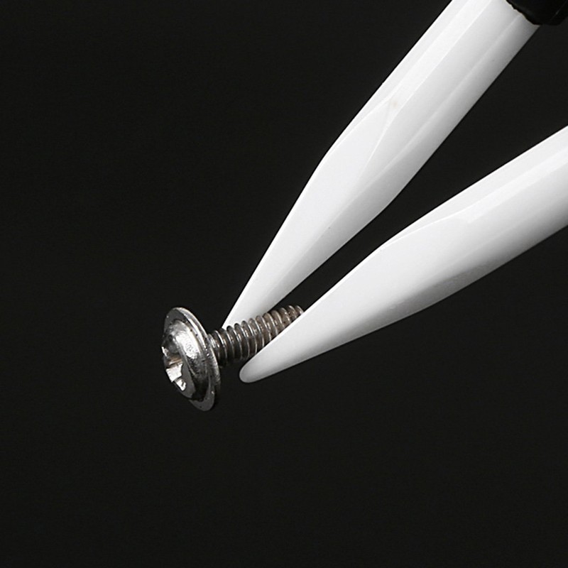 Yjcnelcr Multifunctional Vaper Ceramic Insulation Head Tweezer Black