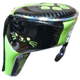 Golf Head Cover for Fairway Paw Magnetic (Black/Green, Fairway For)